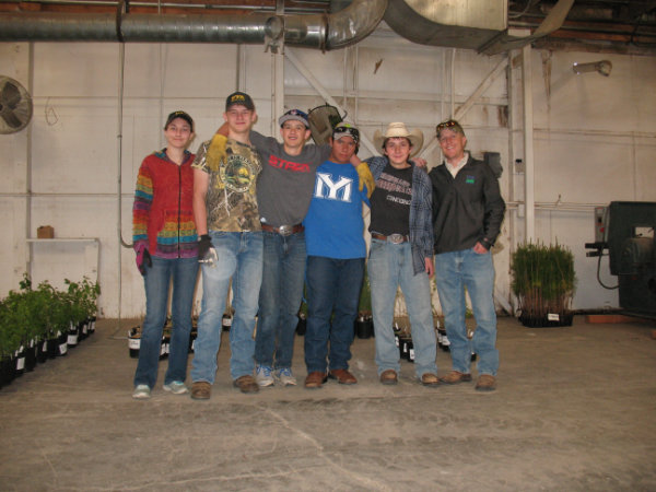 Picture of Miami Yoder FFA Chapter volunteer team